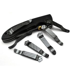 Spyderco Carbon Fiber Back Clip C10 C11 C41 C81 C90 C95 C100 C149 C223