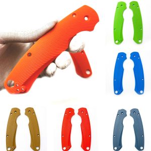 Spyderco G10 Scales Para Military 2 C81 Handle Knife Parts
