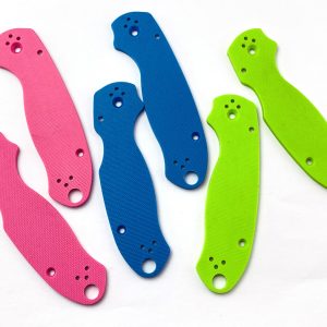 Spyderco Para 3 Carbon Fiber Scales Handle C223 Knife Parts