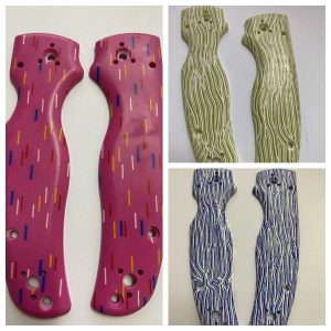 Spyderco Shaman Scales G10 C229 GP Handle Replacement Parts