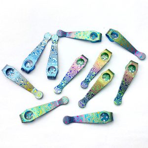 Spyderco Titanium Clip for Manix 2 XL G10 Police Delica 4 Endura 4 Stretch