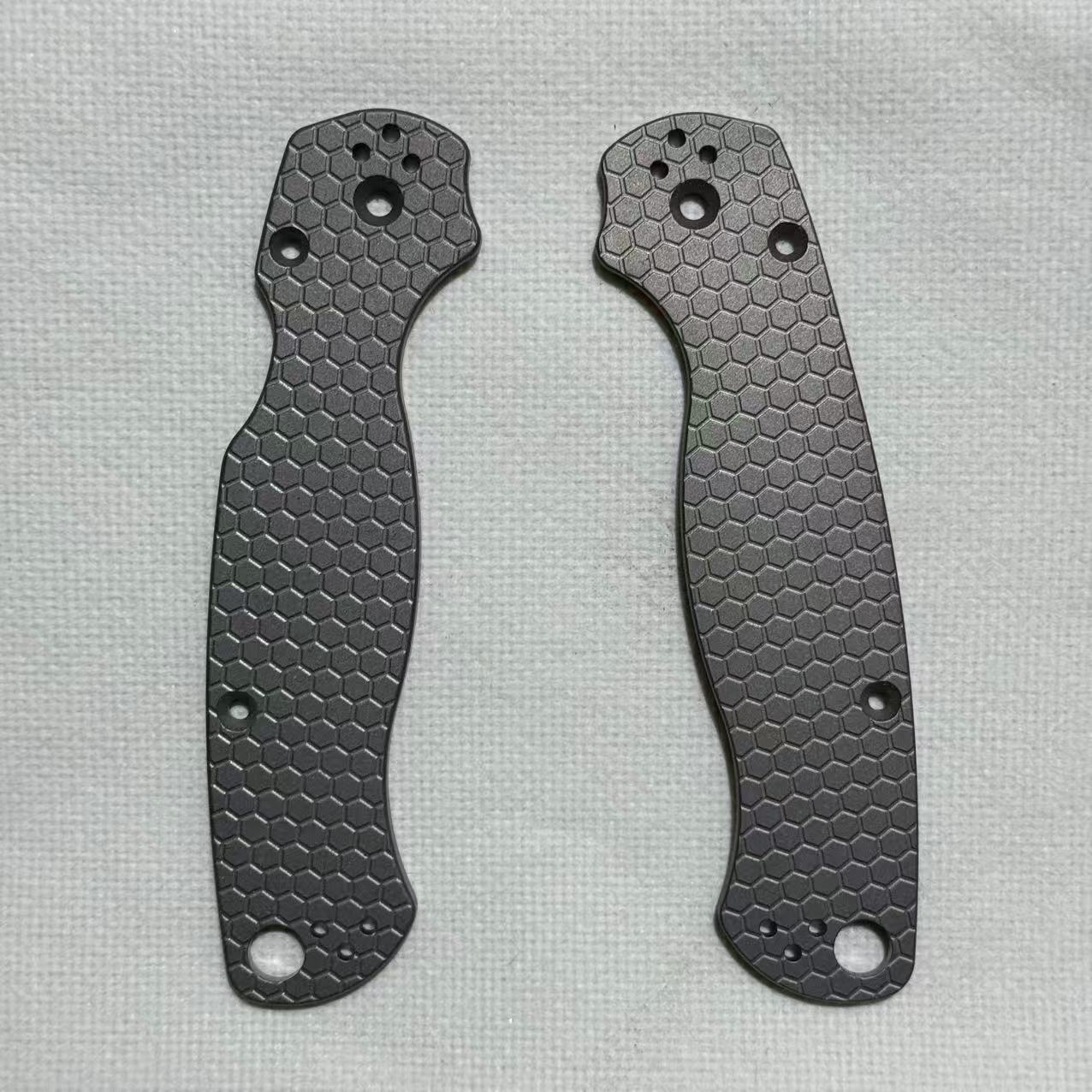 Spyderco Paramilitary 2 PM2 C81 Titanium TC4 Handle Scale Knife Aftermarket Parts - Image 4
