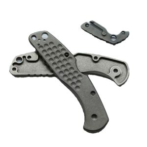 Spyderco C11 TC21 Titanium Handle Scale Delica Aftermarket Parts