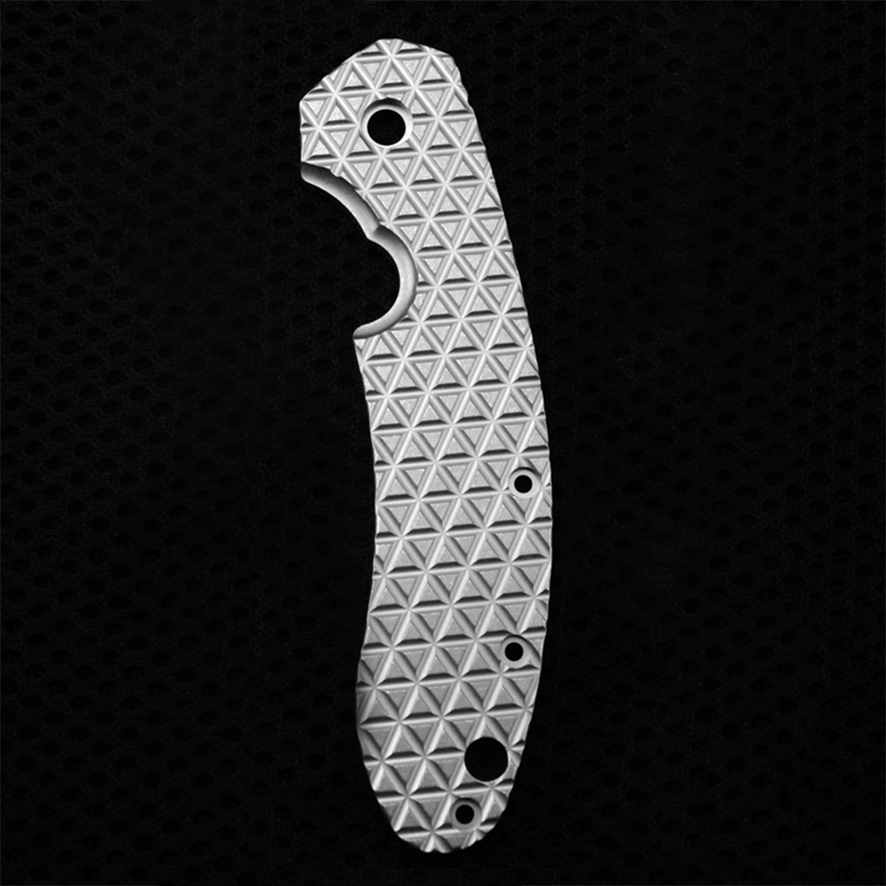 Spyderco C156 Southard Folder Titanium Single side Scale Handle Grip Aftermarket Parts