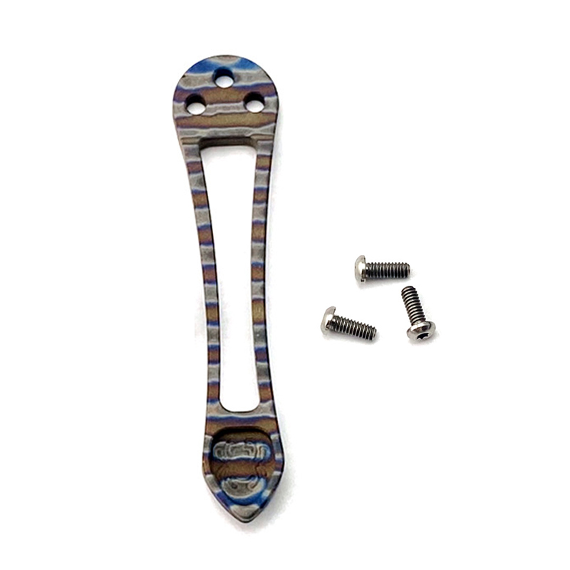 Spyderco C223 Titanium Flame Knife Clip Para Military 3 PM3 Aftermarket Part - Image 5