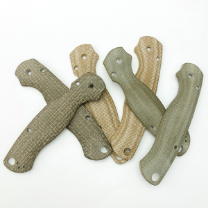 Spyderco C81 Micarta Handle Scale Para Military 2 PM2 Aftermarket