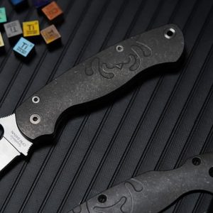 Spyderco C81 Titanium Scale Only Suitable for the Micarta Version with a Full Steel Liner