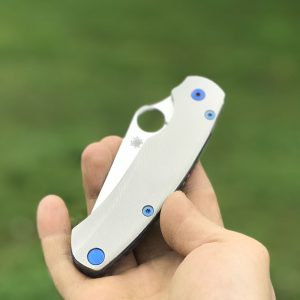 Spyderco C81 Titanium TC4 Screws 9 Only Para Spiderco Military 2 PM2 Nails