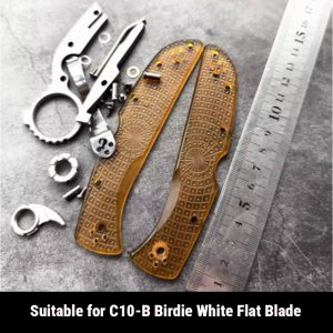 Spyderco C10 C12 PEI Scale Handle Endura Civilian Aftermarket Parts