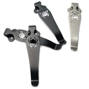 Titanium Knife Back Clip Making DIY for Spiderco C81 C10 Aftermarket