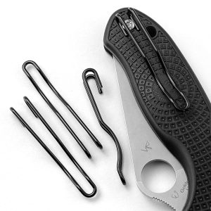 Wire Back Clip Stainless Steel Knife Making Clip DIY for Spyderco Aftermarket